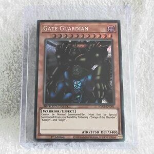3/$45 Mint 2020 Yu-Gi-Oh! Gate Guardian SGX2-END01 SECR Holo 1st Ed Card!!